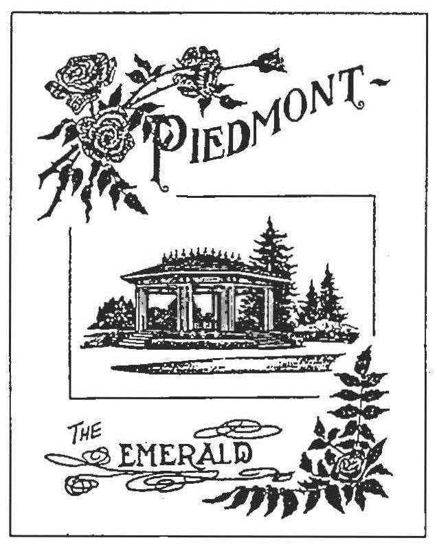 Piedmont – A Place of Homes