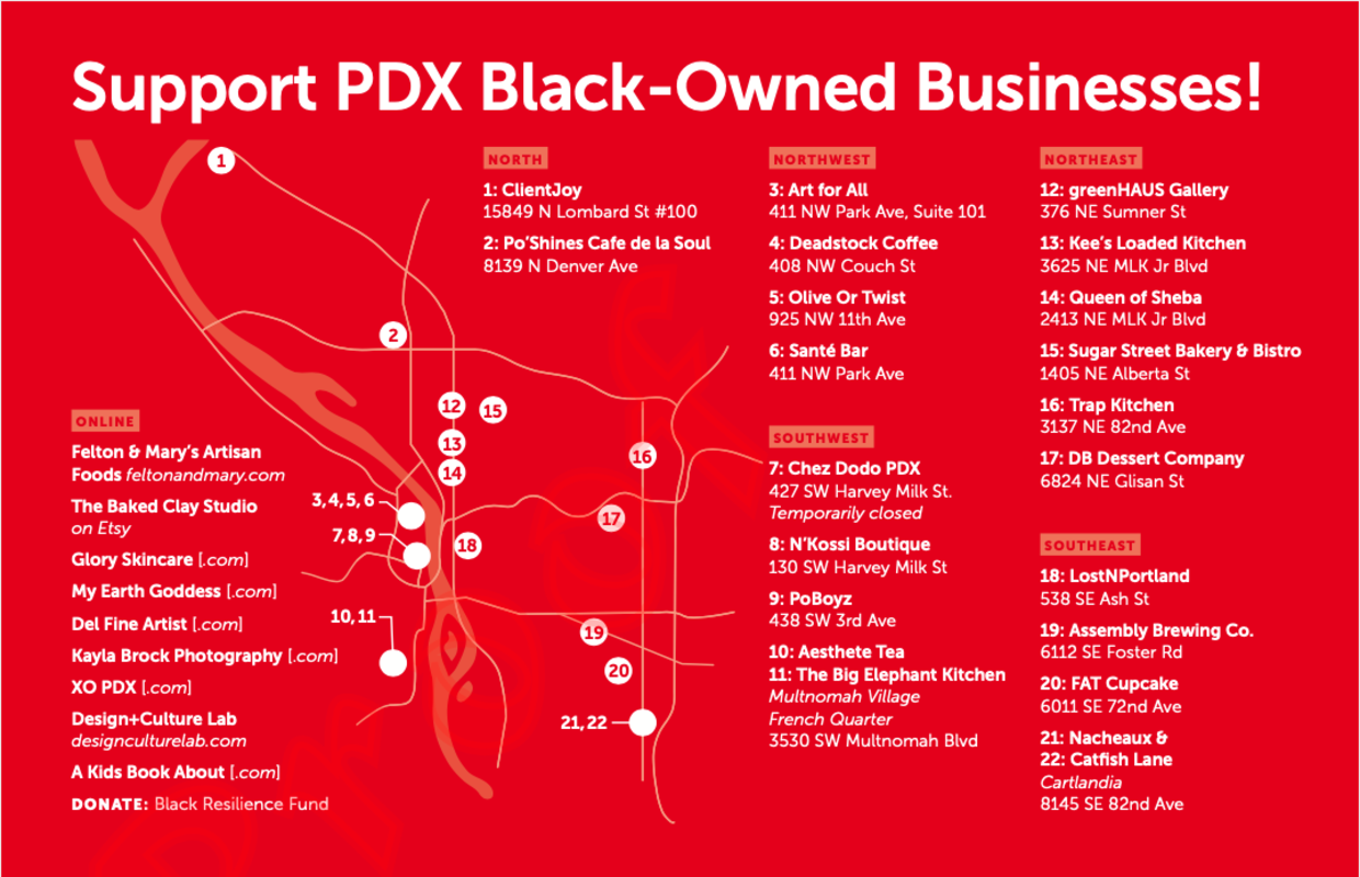 Support PDX Black-Owned Businesses!