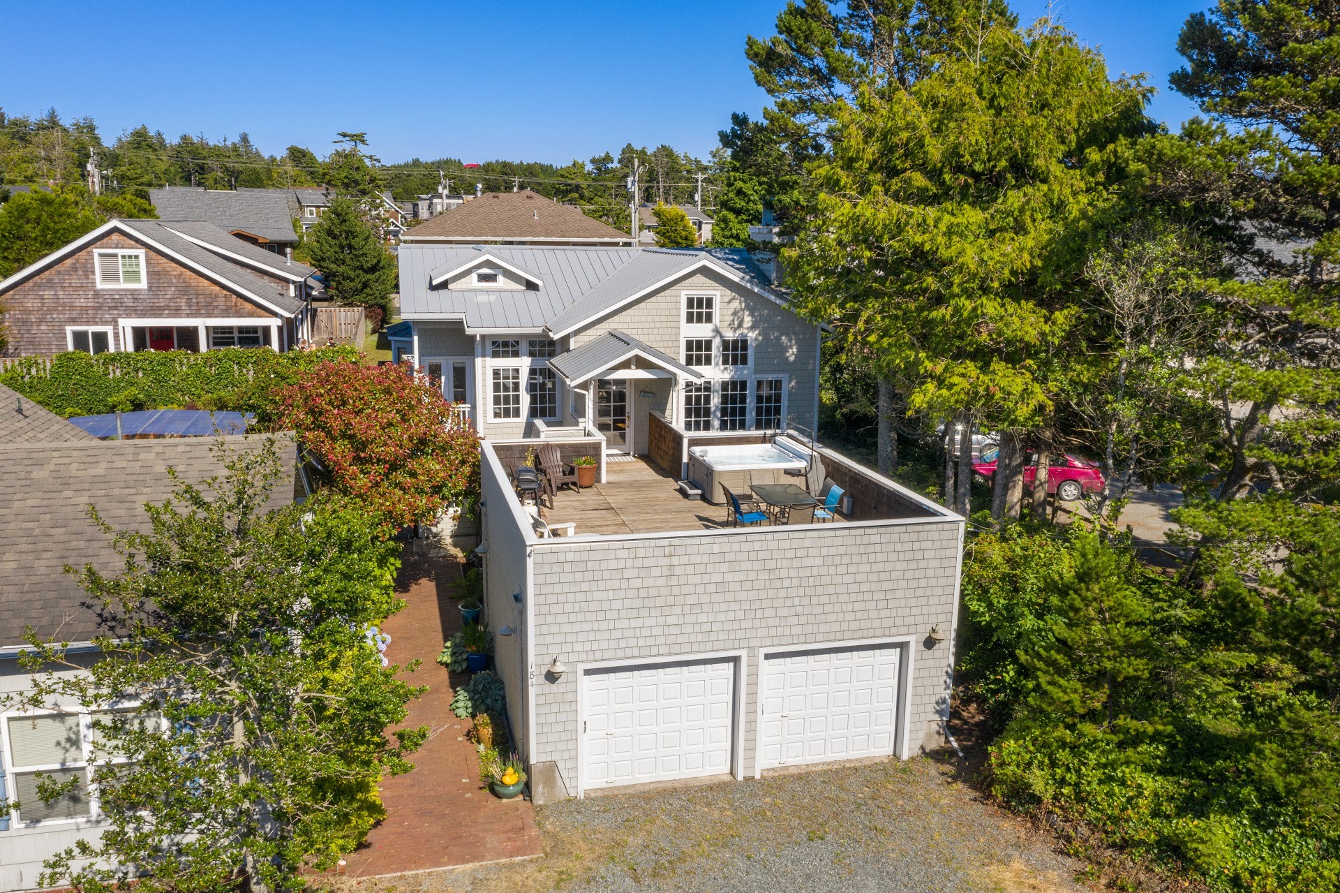 Manzanita Duplex Living Room Realty