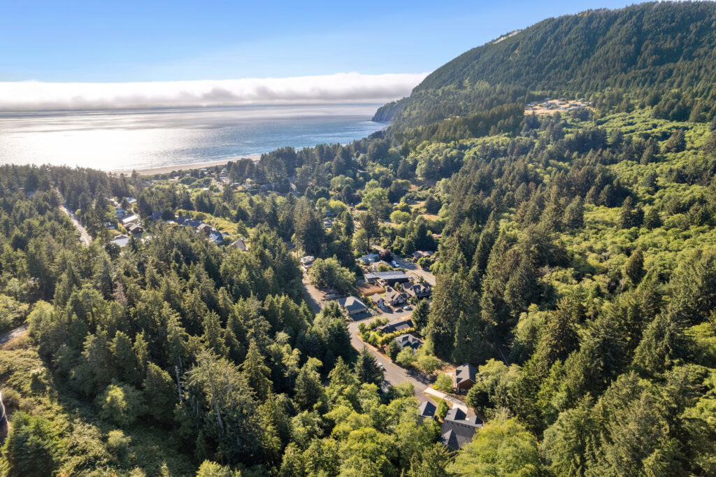 Comfort and Privacy in Neahkahnie Living Room Realty