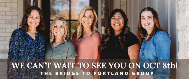 5 members of the Bridge to Portland Group team