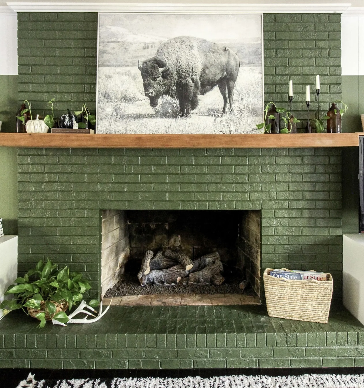 PORTLAND LIFE: STYLE UP YOUR FIREPLACE