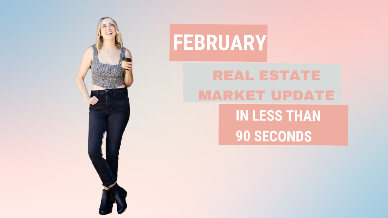 A Real Estate Market Update in Less than 90 Seconds