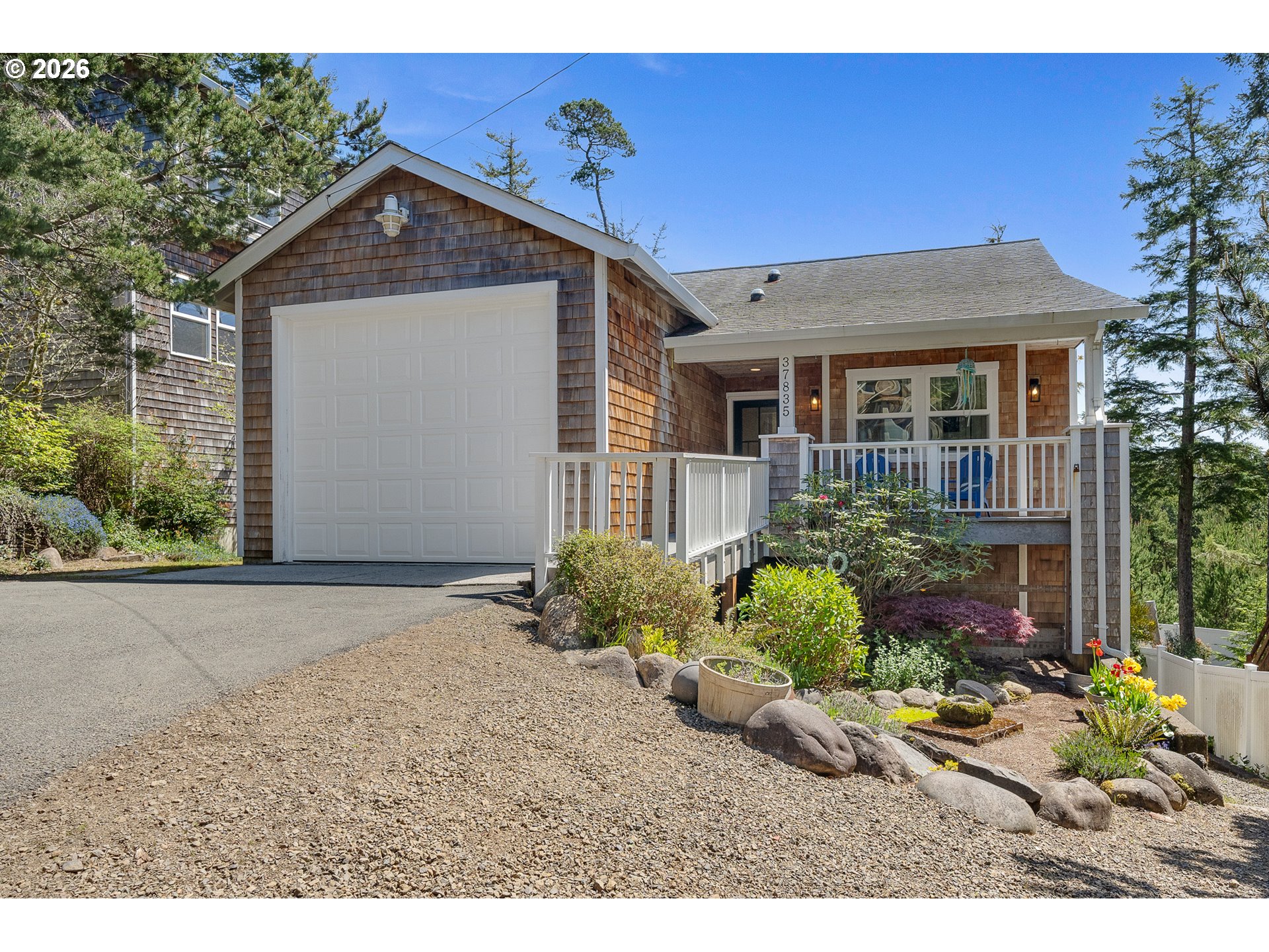 NESTLED AMONG THE TREES IN MANZANITA